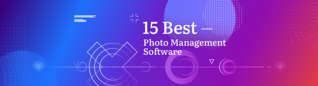 Photo management software