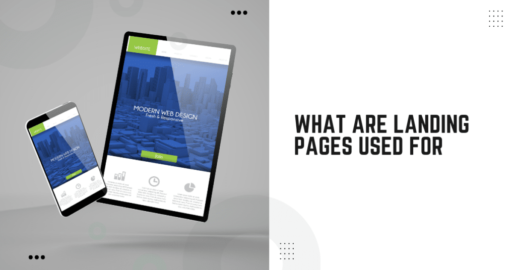What Are Landing Pages Used For